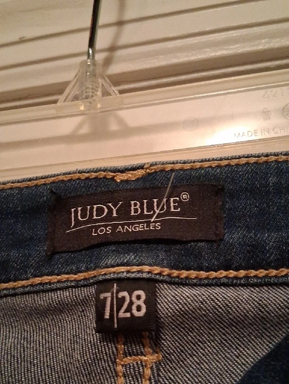 Distressed Skinny Fit Judy Blue Jeans